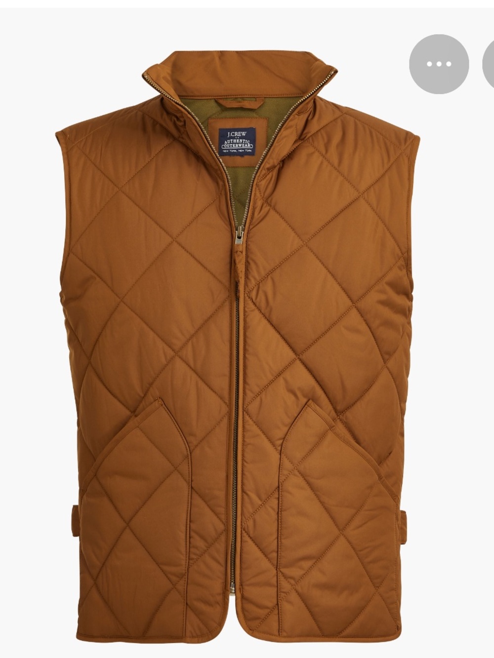 J.crew Quilted Walker Vest